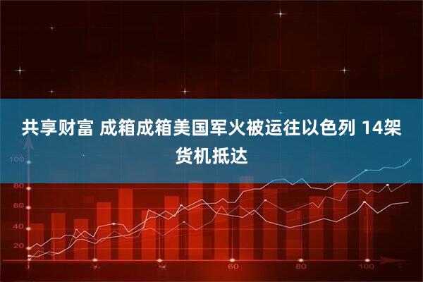 共享财富 成箱成箱美国军火被运往以色列 14架货机抵达